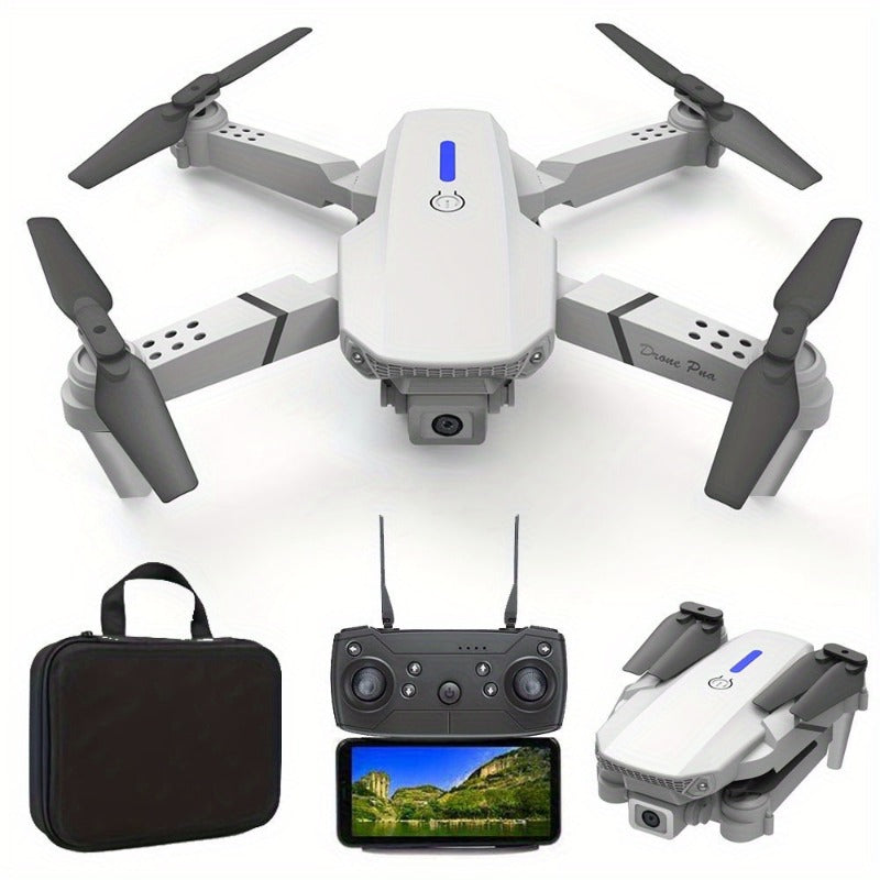 Drone Inteligente Get Run K28 - Black and White!