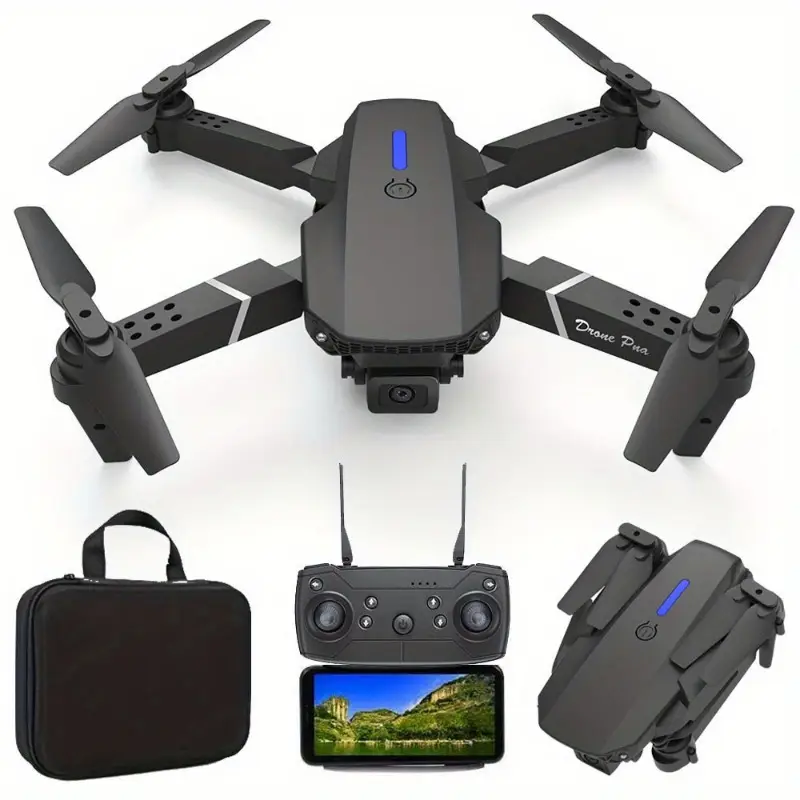 Drone Inteligente Get Run K28 - Black and White!